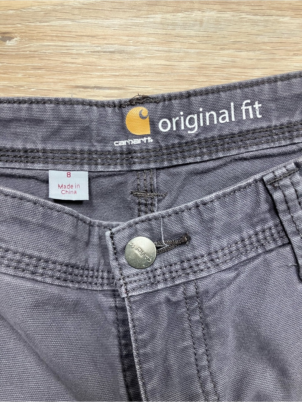 Carhartt Women’s Original Fit Shorts— Gray